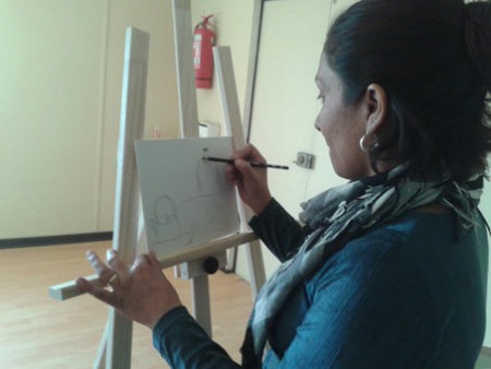 1ra clase taller de PINTURA